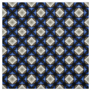 Diamantes Glitch2 de tecido azul aço