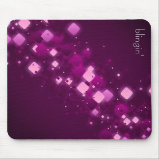 Diamantes roxos + mousepad do blingin
