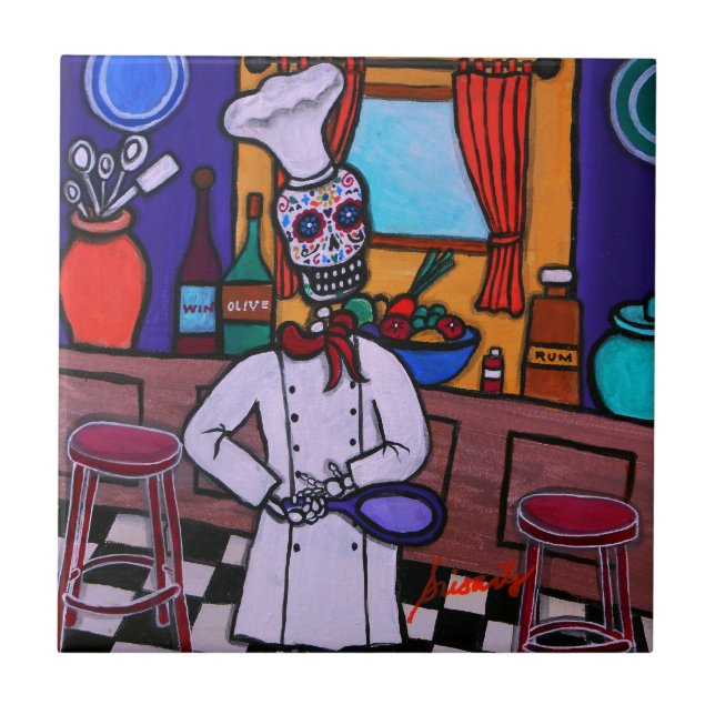 Diâmetro de los Muertos Cozinheiro chefe (Frente)