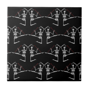 Diâmetro de Los Muertos Dia do azulejo inoperante