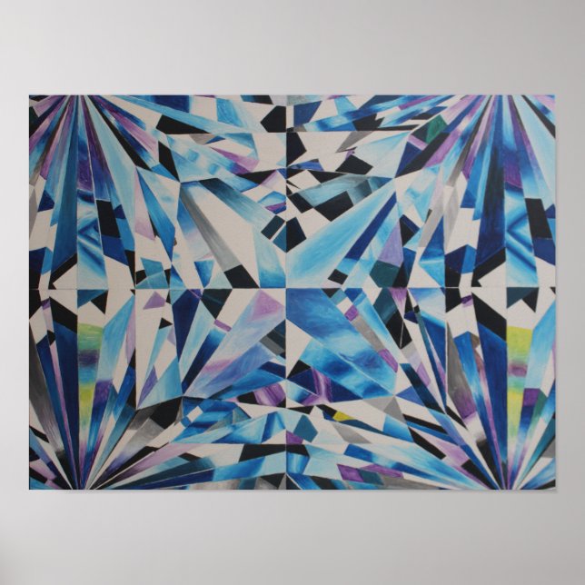 Diamond 16" x 12", Poster de valor (Matte) (Frente)