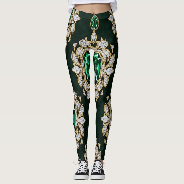 Diamond And Emerald Leggings (Frente)