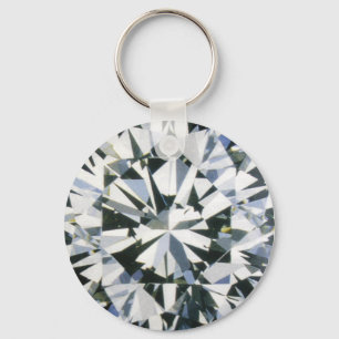 Diamond Button Chaveiro