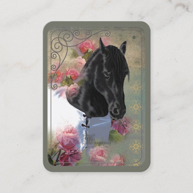 DIAMOND Farewell ~ Cartão de visita (Frente)