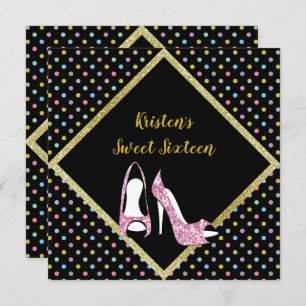 DIAMOND HIGH HEEL DOCE SEXTA PONTO DE CONVITE