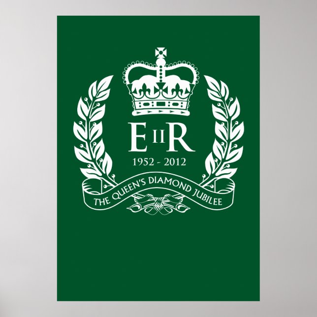 Diamond Jubilee Garland Poster (Frente)