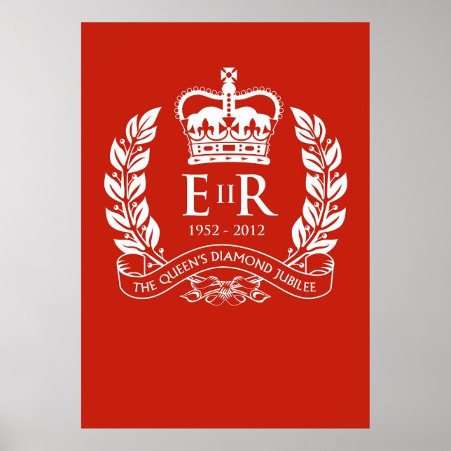 Diamond Jubilee Garland Poster (Frente)
