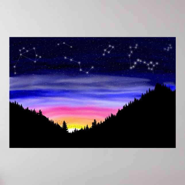 Diamond Night Poster (Frente)