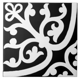 Diamond Oriented Stylish Abstract Black & White