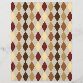 Diamond Pattern Scrapbook Paper