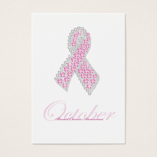 Diamond Ribbon Message Card (Frente)