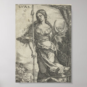 Diana Luna Vintage Poster