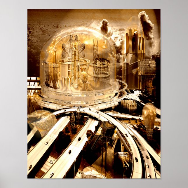 Diaphanous Dome Impressão (Frente)