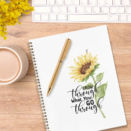 Diário "Aumente através do que você passa"