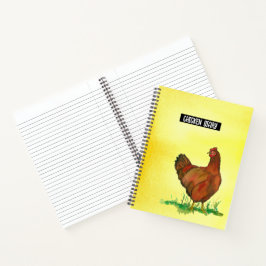 Diário de Galinha Rhode Island Red Hen Business