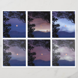 Diário de Lixo Ferie Skies Moon Trees Fantasy 1-6