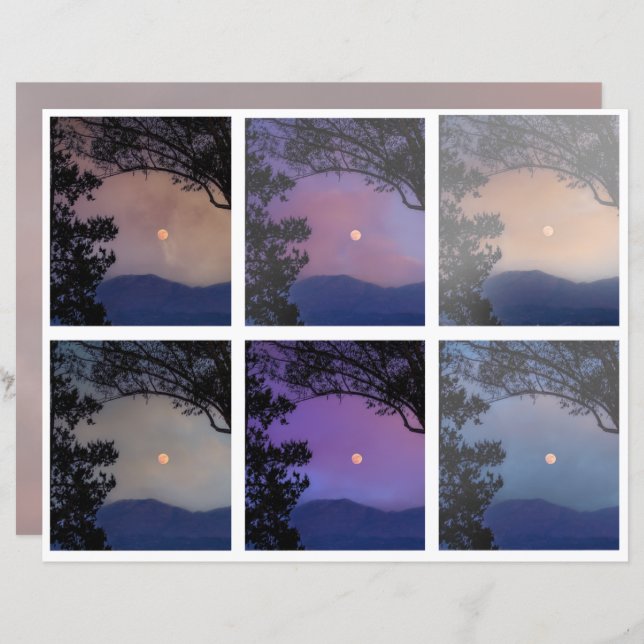 Diário de Lixo Ferie Skies Moon Trees Fantasy 7-12 (Frente/Verso)