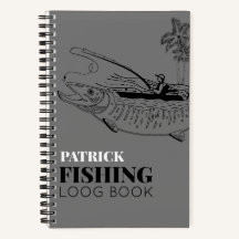 Diário de Pesca Diário de Pesca Notebook Pescador