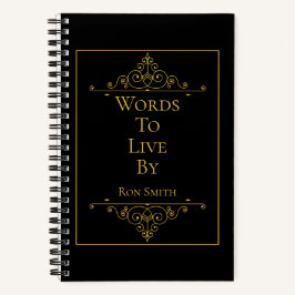 Diário Elegante Personalizado para Cotações