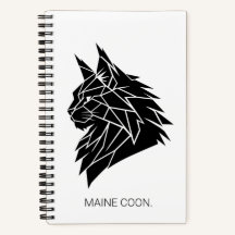 Diário Geométrico Minimalista de Capa Dura Maine C