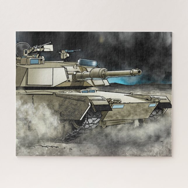 Diário M1 da Guerra do Golfo quebra-cabeça (Horizontal)