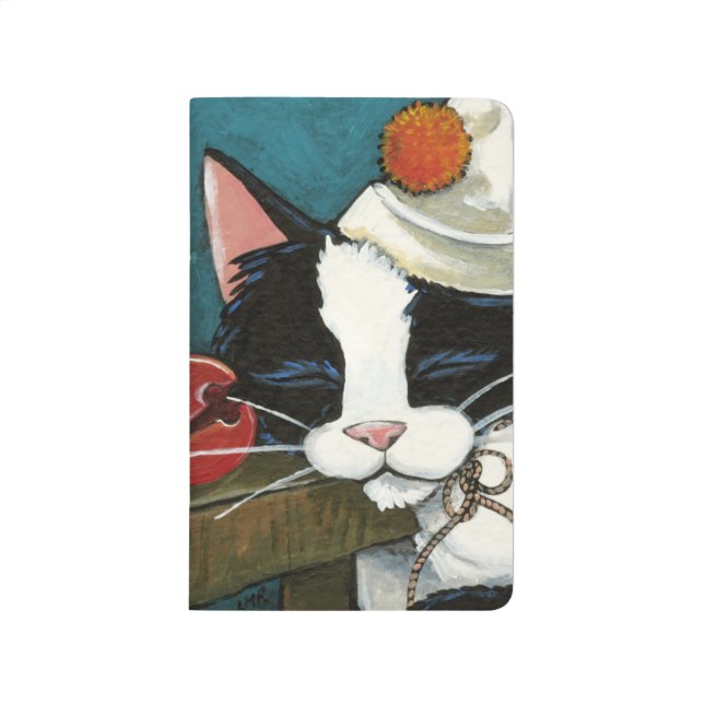 Diário Pintura do palhaço do gato do smoking do sono (Frente)