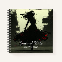 Diário Silhueta Despedaçada — Nome e Título Person