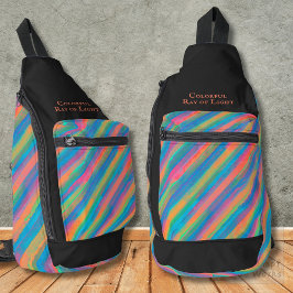 Dias Coloridos de Luz caindo na escuridão