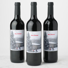 Dias de inverno Merecem Rótulo de Vinho de Reserva