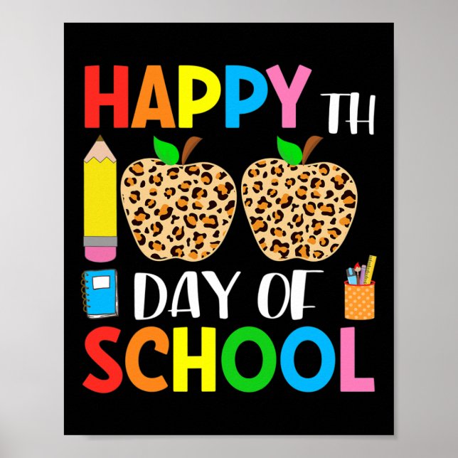 Dias De Professora Em Impressão De Leopardo E Estu (Frente)