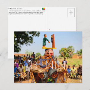 Dias de Vodum, Ketou, Benim Cartão Postal de Viage