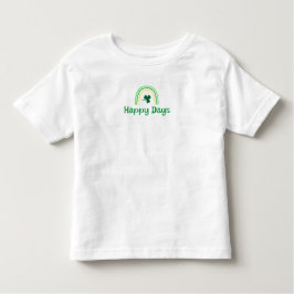 "Dias Felizes" camiseta infantil