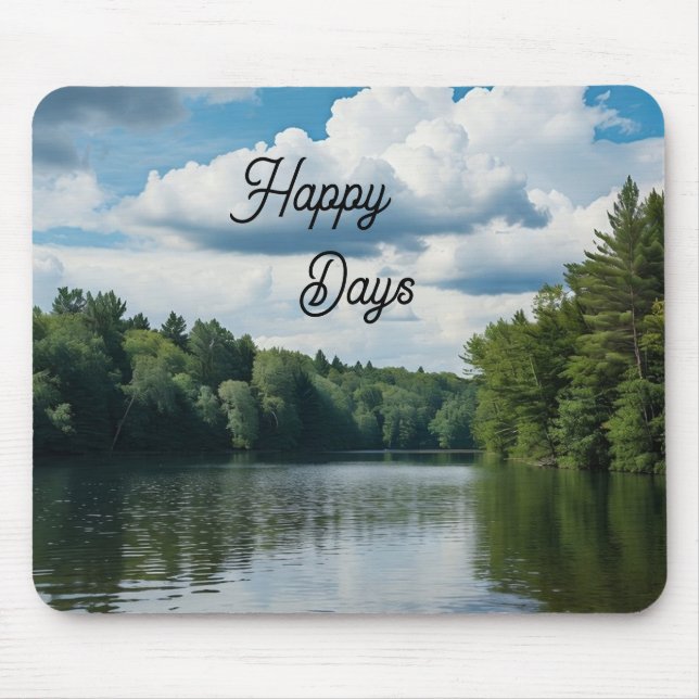 Dias Felizes Mousepad (Frente)