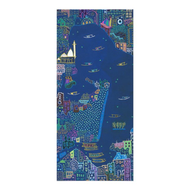 Dias Srinagar - Cartão de Rack (Frente)