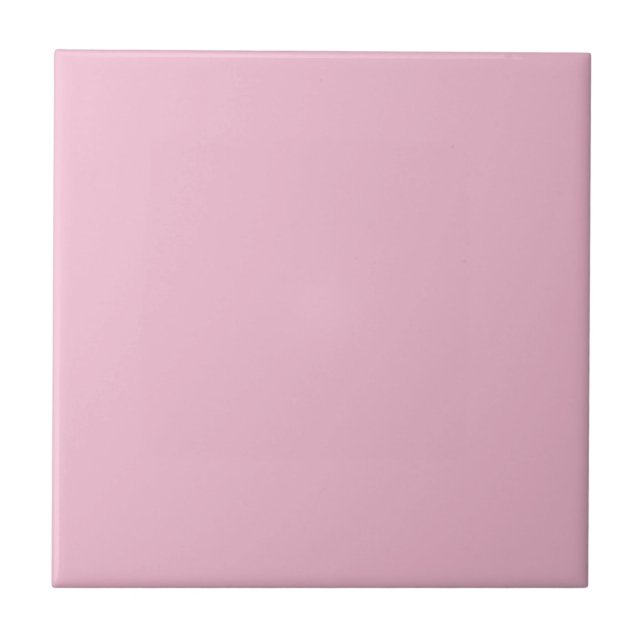 Dica de Cor Pastel Rosa Cereja Sólido (Frente)