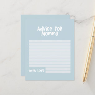 Dicas de chá de bebê para mamãe moderno azul bebê