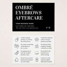 Dicas de Cuidados Pós Ombre Powder Brows Simples M