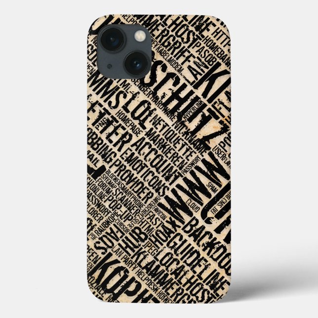 Dicionário de Computador - vintage Case-Mate iPhon (Verso)