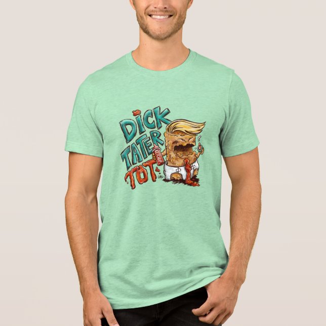 Dick-Tater-Tot Men's Tshirt (Frente)