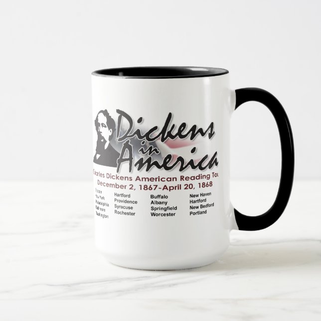 Dickens na caneca de América (Direita)