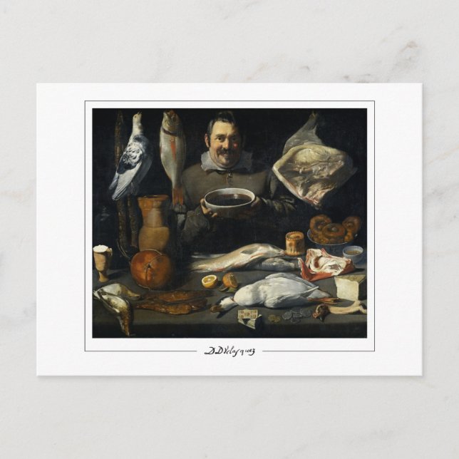 Diego Velázquez #100 - Cartão Postal de Arte (Frente)