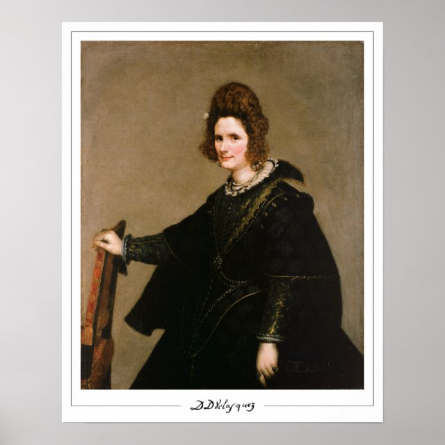 Diego Velázquez Zedign Art Poster nº 1 (Frente)