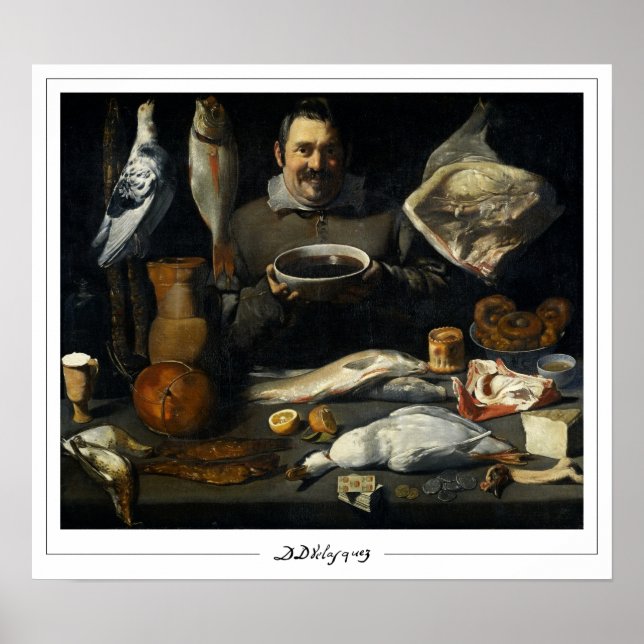 Diego Velázquez Zedign Art Poster nº 100 (Frente)