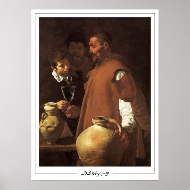 Diego Velázquez Zedign Art Poster nº 118 (Frente)