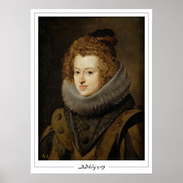 Diego Velázquez Zedign Art Poster nº 119 (Frente)