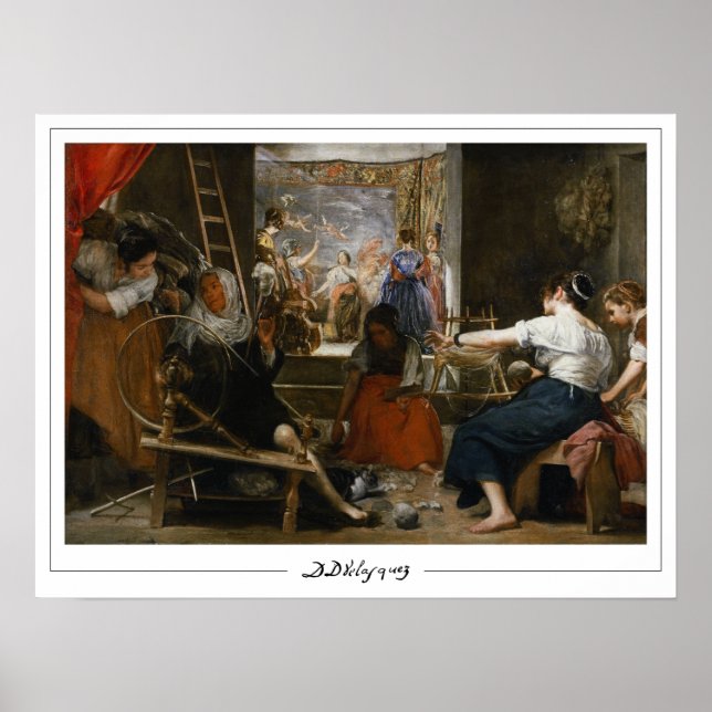 Diego Velázquez Zedign Art Poster nº 59 (Frente)