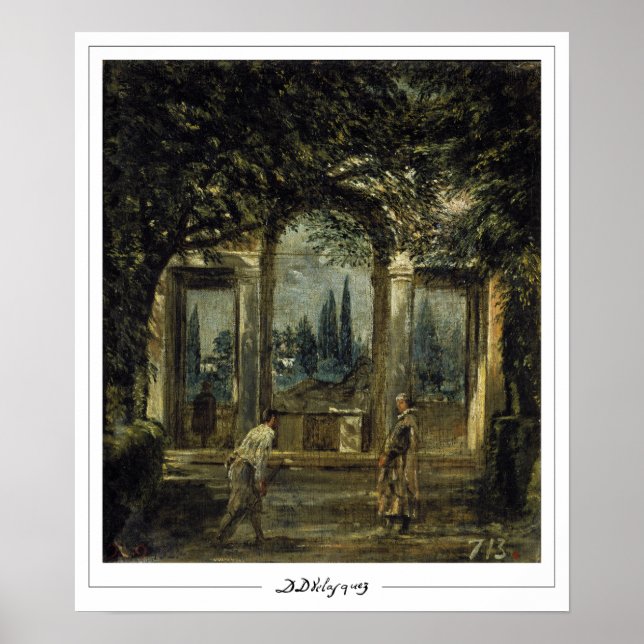 Diego Velázquez Zedign Art Poster nº 89 (Frente)