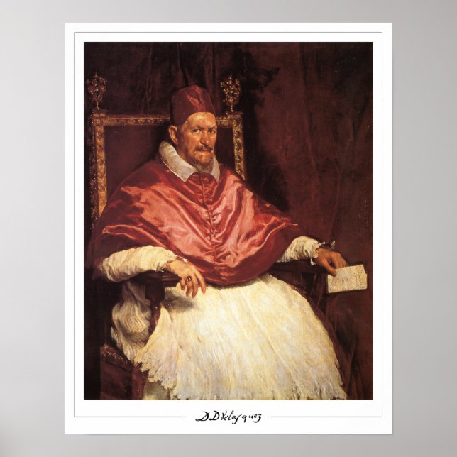 Diego Velázquez Zedign Art Poster nº 95 (Frente)