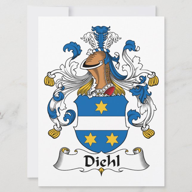 Diehl Family Crest (Frente)