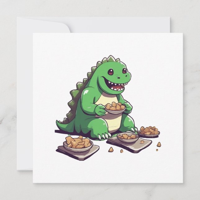 Dieta dos dinossauros amanhã (Frente)